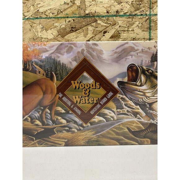 Woods & Water Board Game 1995 Hunting Fishing Adventure New Sealed Home Rock Ent - Picture 3 of 8